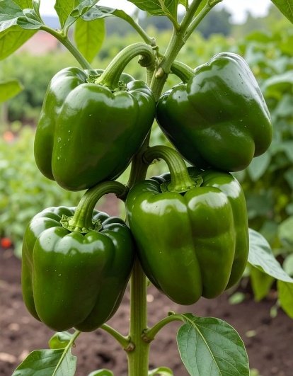– Bell Pepper – Sweet Pepper – Sweet Capsicum – Green Pepper – Paprika Pepper – Capsicum annuumمن أسمائها المتداولة: فلفل حلو – فلفل رومي – فلفل بارد – فلفل أخضر – فلفل ألوان – الفلفل الحلو